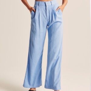 Abercrombie and Fitch Tailored Linen Pants
